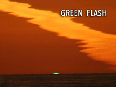 All hands on deck for the green flash