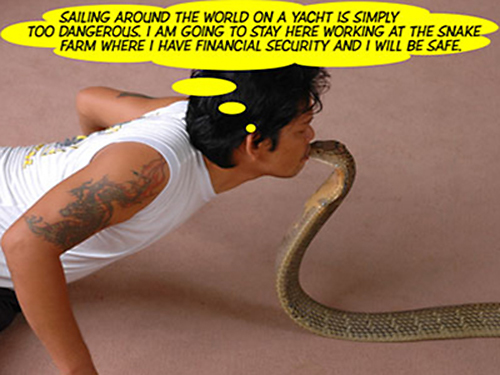 Kissing cobra