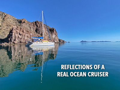 Reflections of a real ocean cruiser